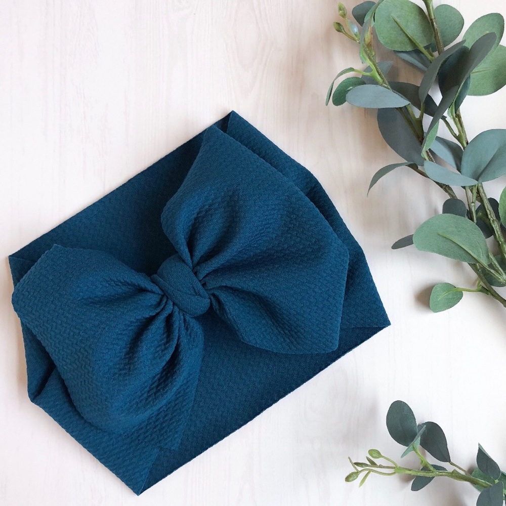 Small Shop Teal Headwrap